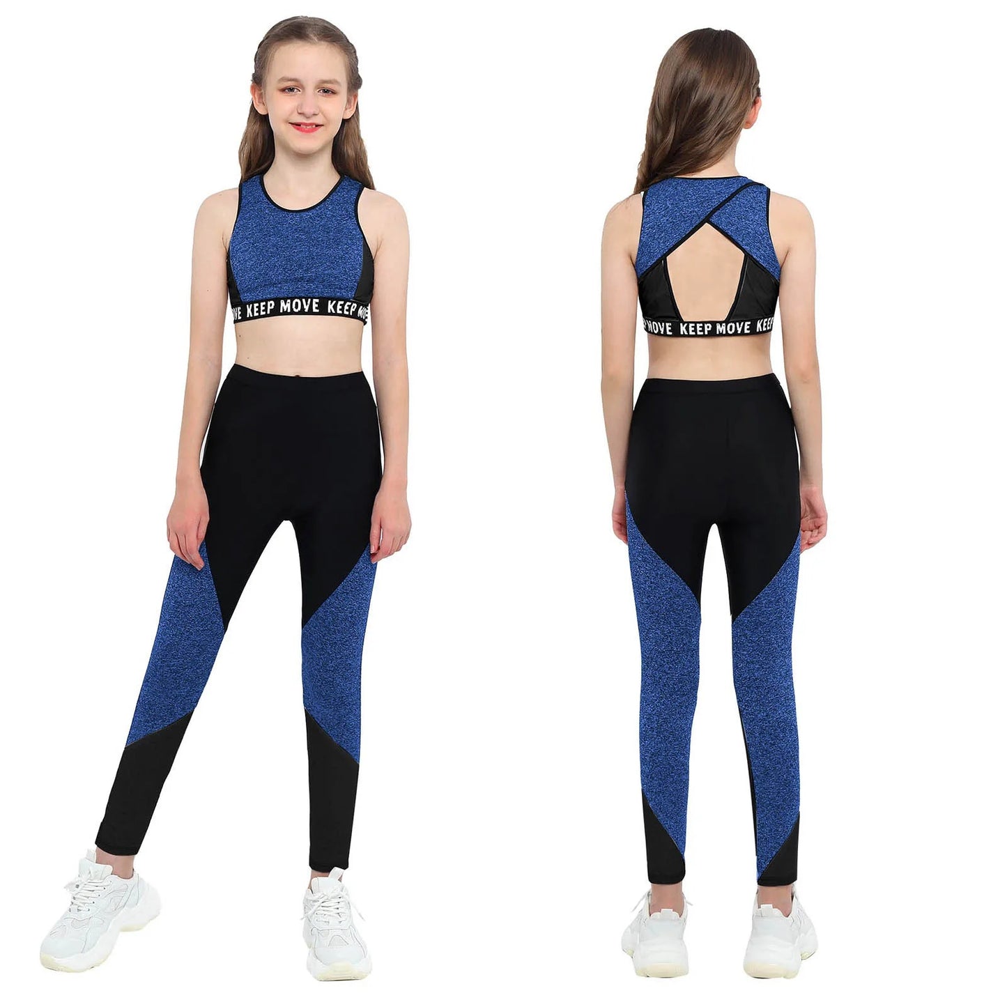 Girls Workout Gymnastics Outfit
