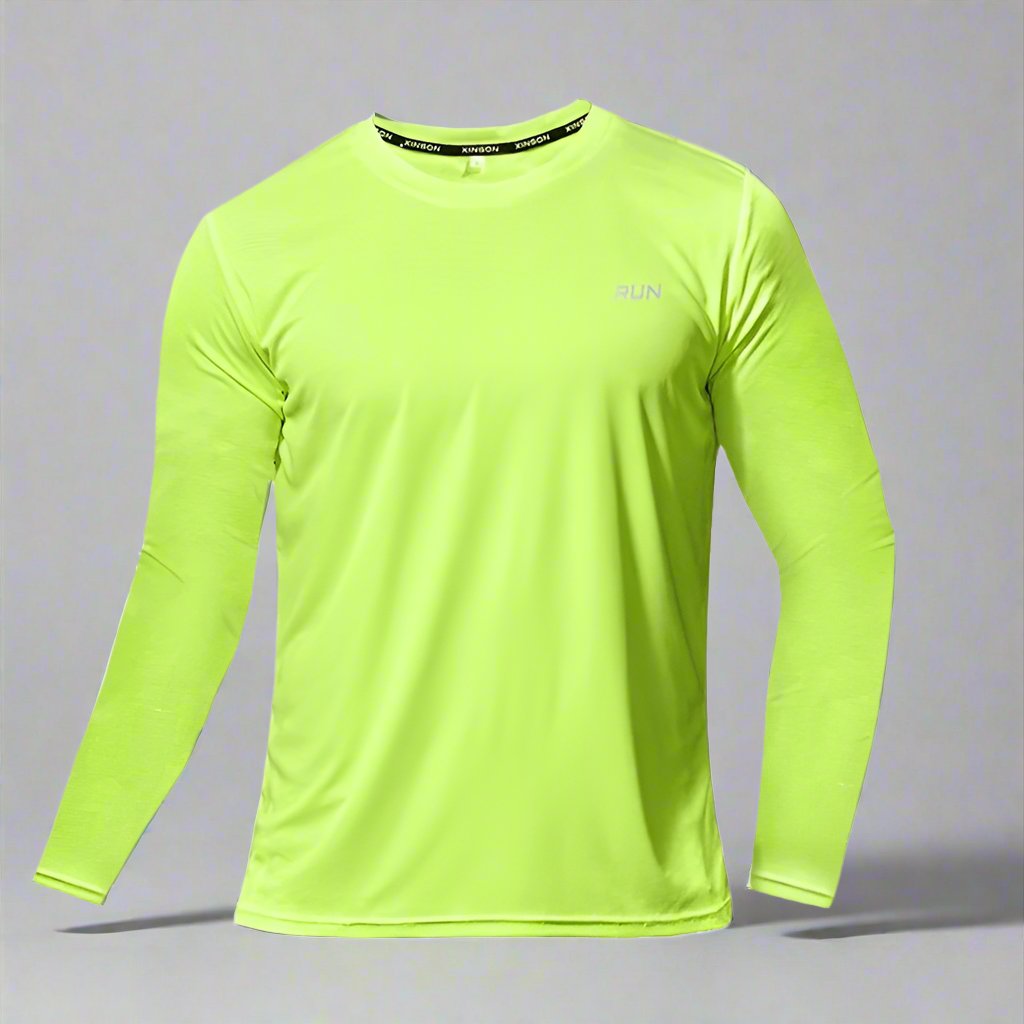 Long Sleeve T-Shirt Men-Quick Dry Breathable Air Conditioning Outdoor