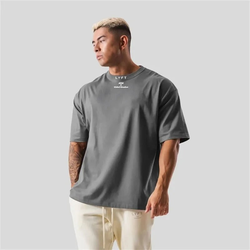 Oversized Cotton Shirt for Gym