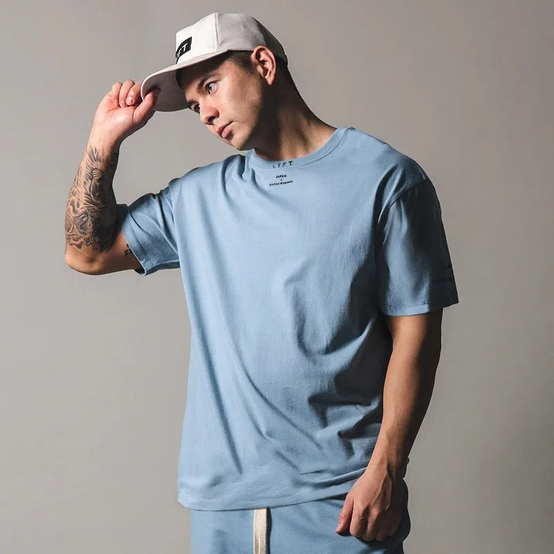 Oversized Cotton Shirt for Gym
