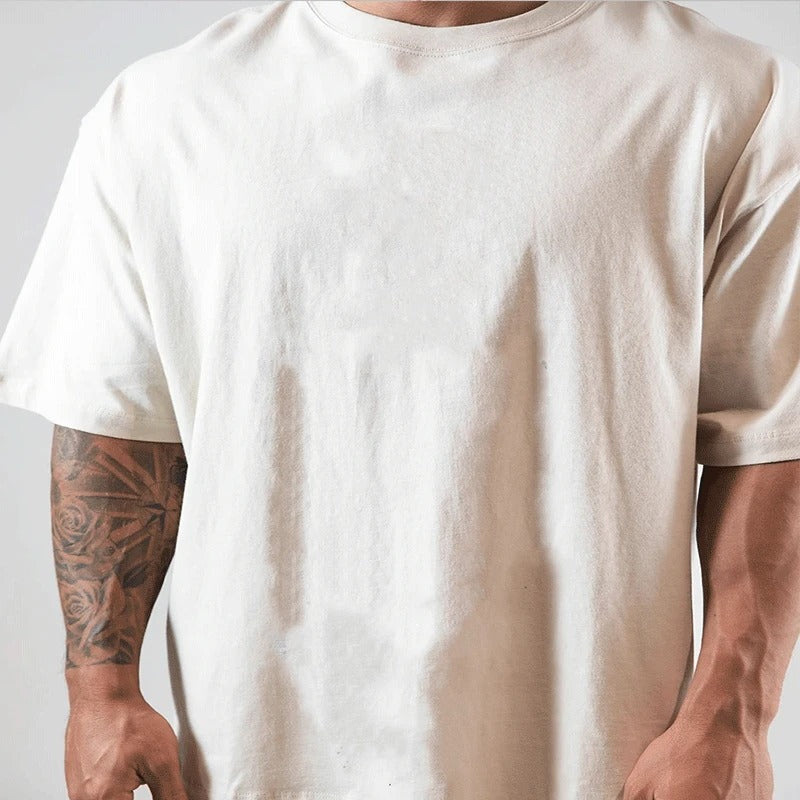 Oversized Cotton Shirt for Gym