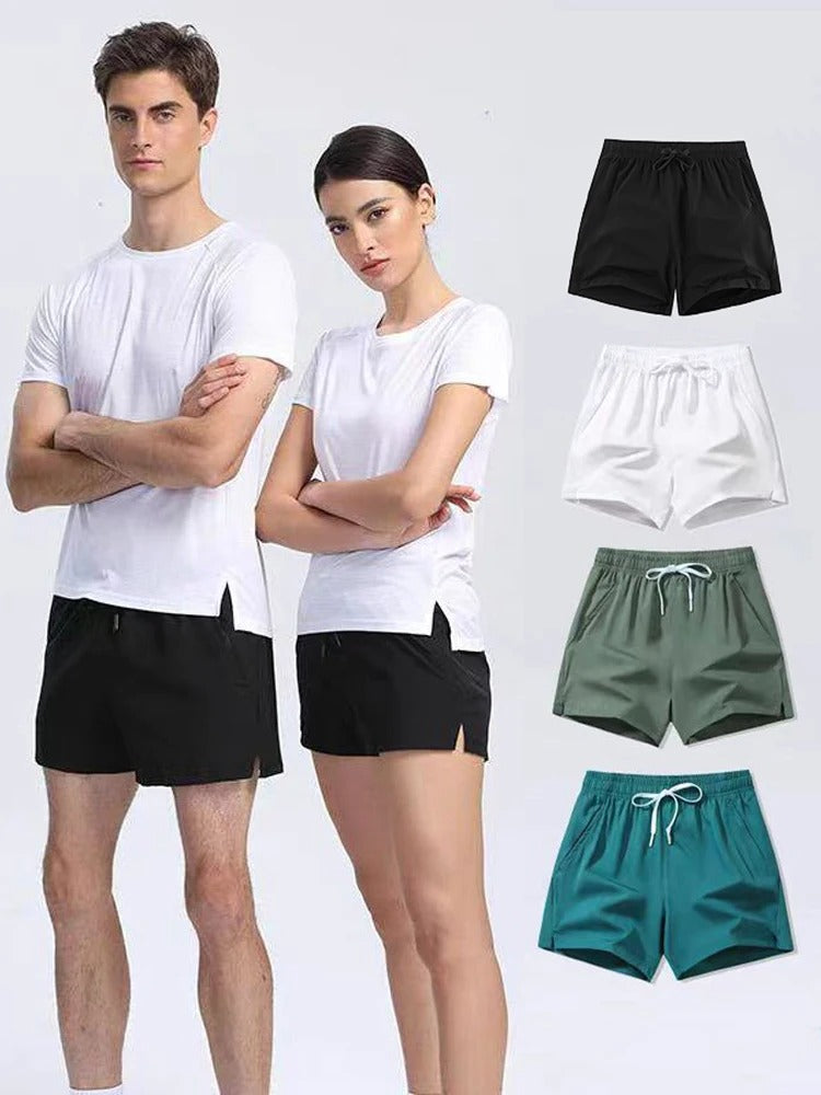 Quick Dry Nylon Fitness Shorts-Uni Sex