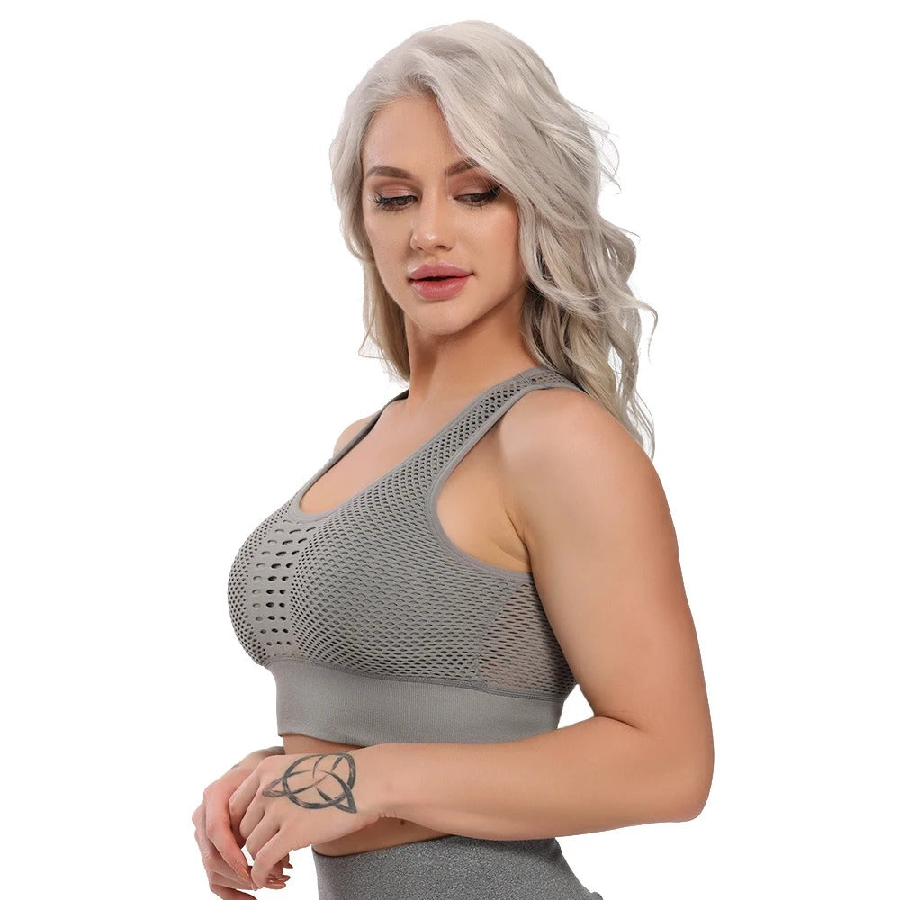 Hot Fitness T-shirts-Sports Bra