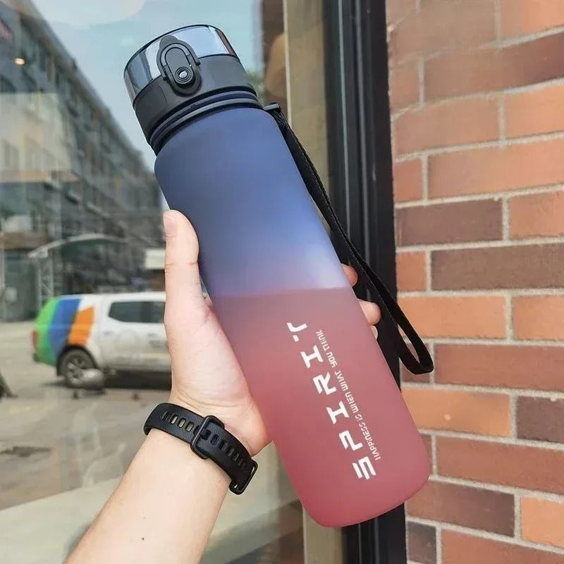 500/1000ML Large Capacity Sports Water Bottle