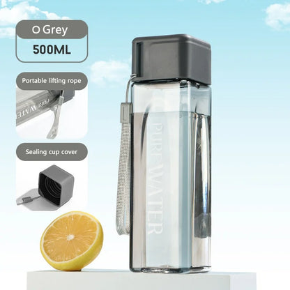 Simple Square Water Bottle