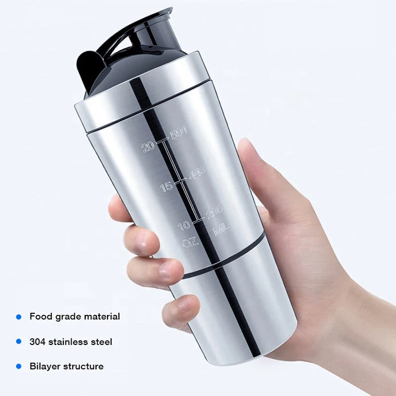 Stainless Steel Protein Shaker