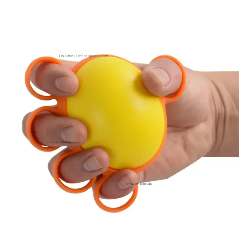 Grip Strengthener Ball with Finger Pow
