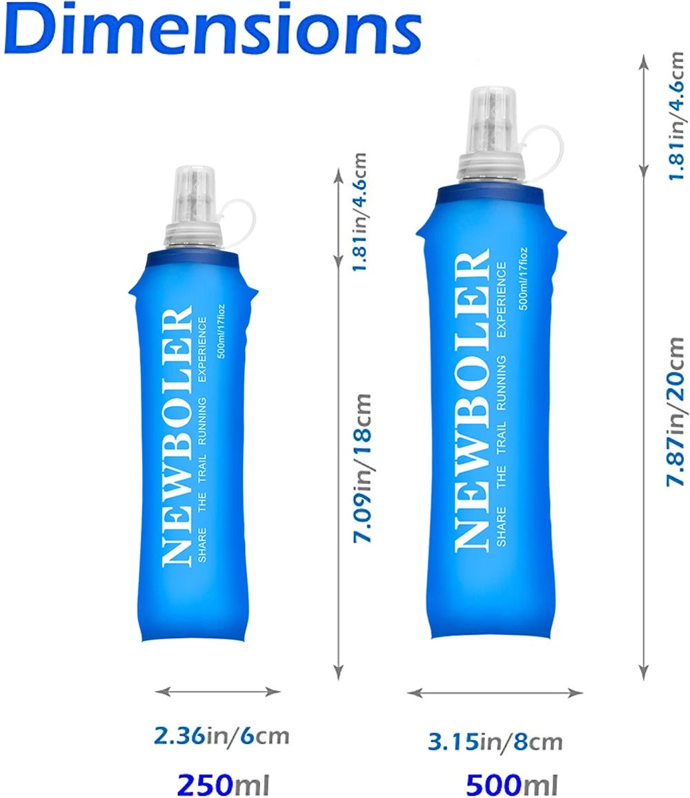 Soft Water Bottle For Running Hydration