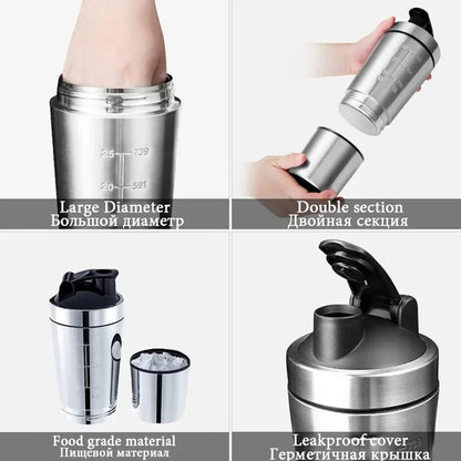 Stainless Steel Protein Shaker