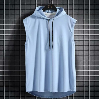 Sleeveless Quick Dry Vest Men Shirt