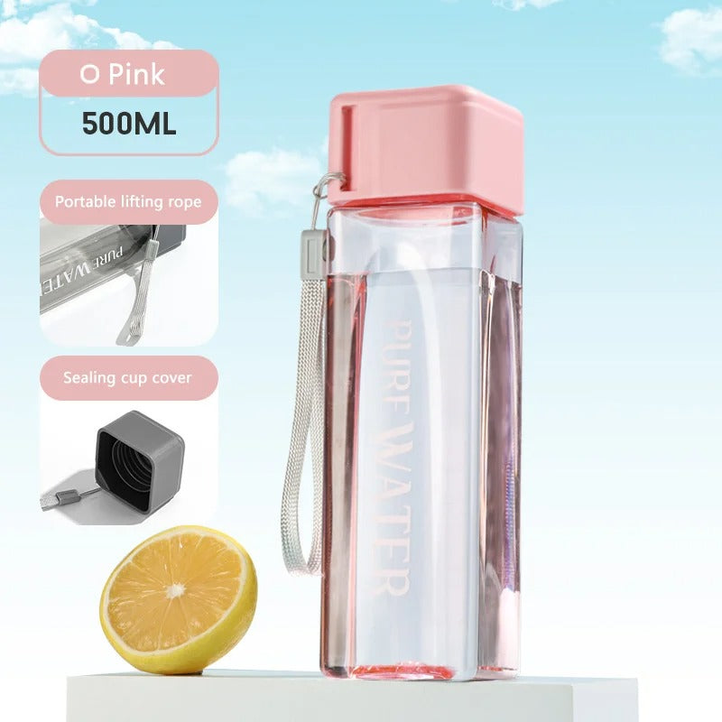 Simple Square Water Bottle