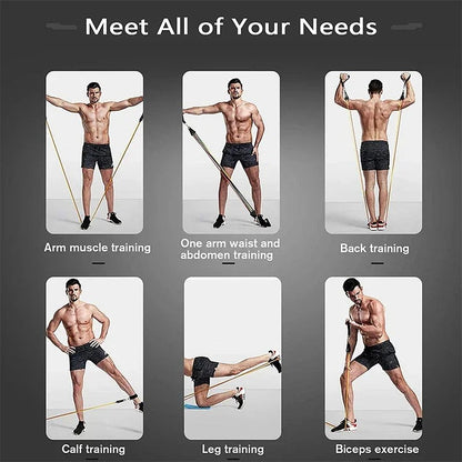 Home Fitness Equipment Resistance Bands For Men and Women