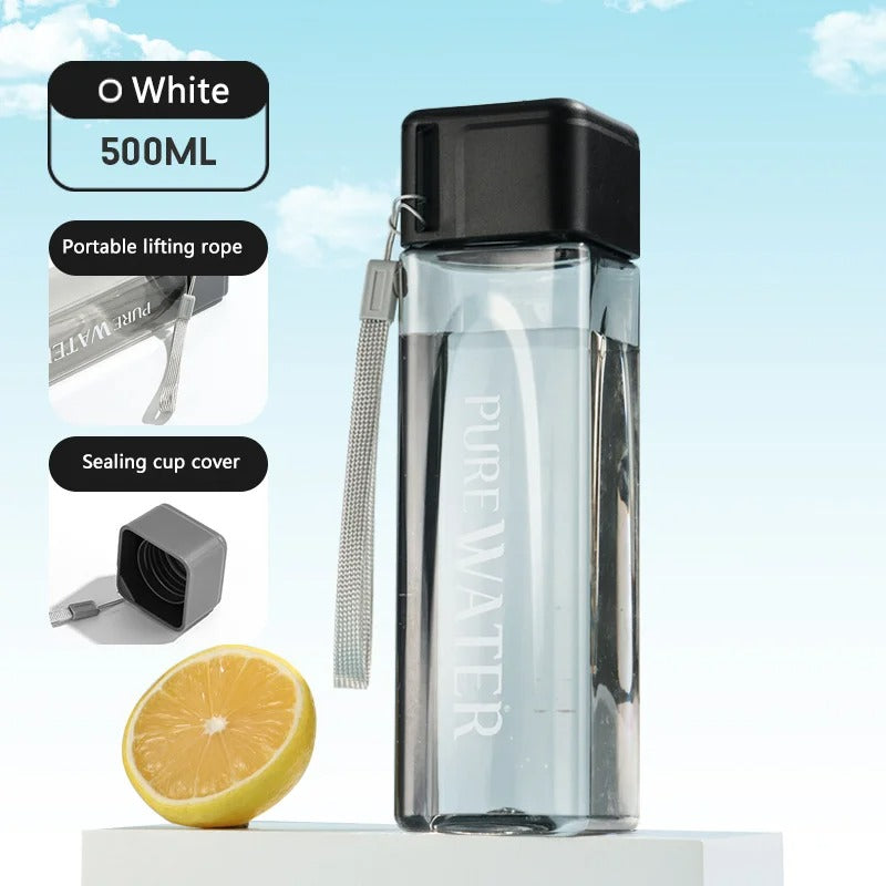 Simple Square Water Bottle