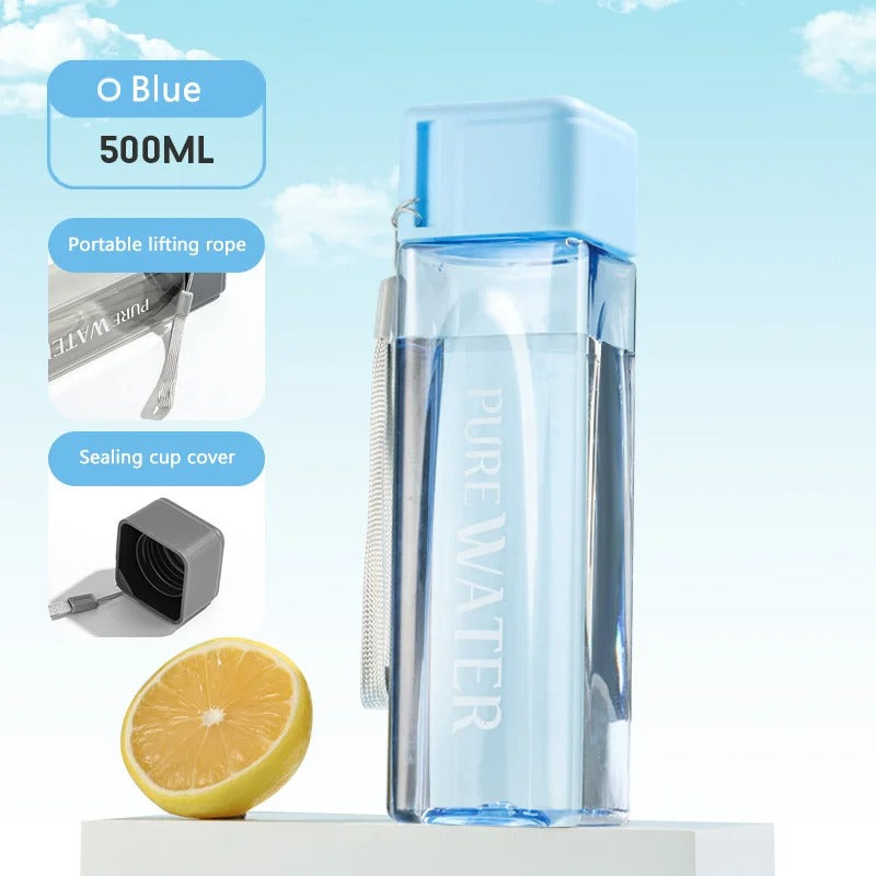 Simple Square Water Bottle