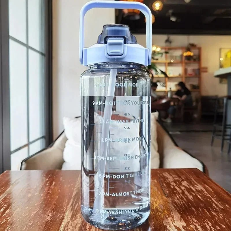 Straw Water Bottle